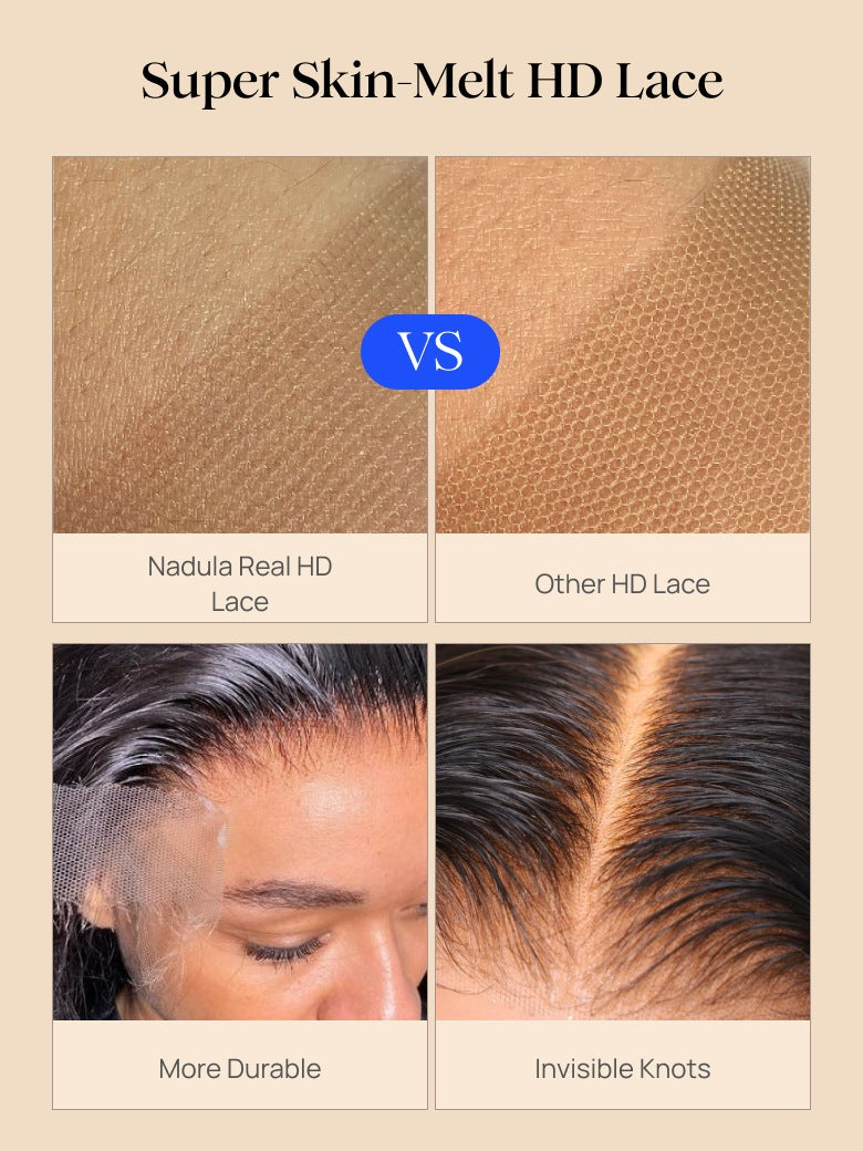 Nadula 5x5 HD BlendAway Glueless Wig Body Wave Human Hair