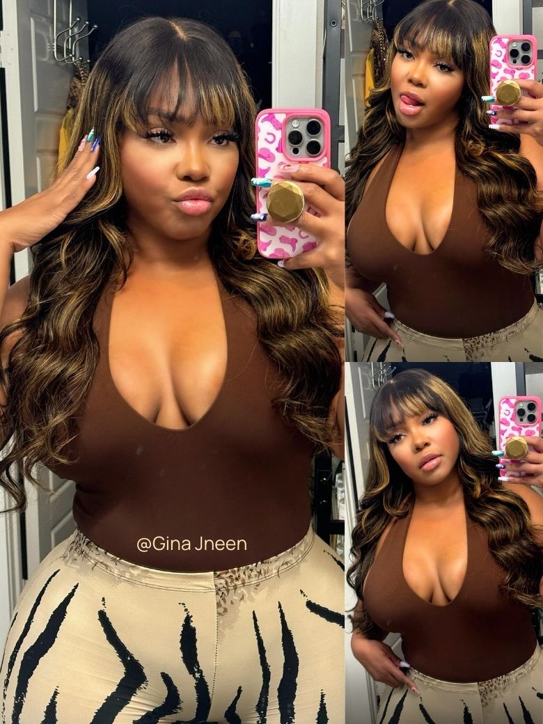 Nadula 7x5 And 13x4 Highlight Balayage Body Wave Lace Front