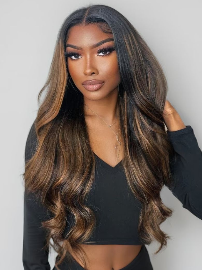 Nadula 7x5 And 13x4 Highlight Balayage Body Wave Lace Front
