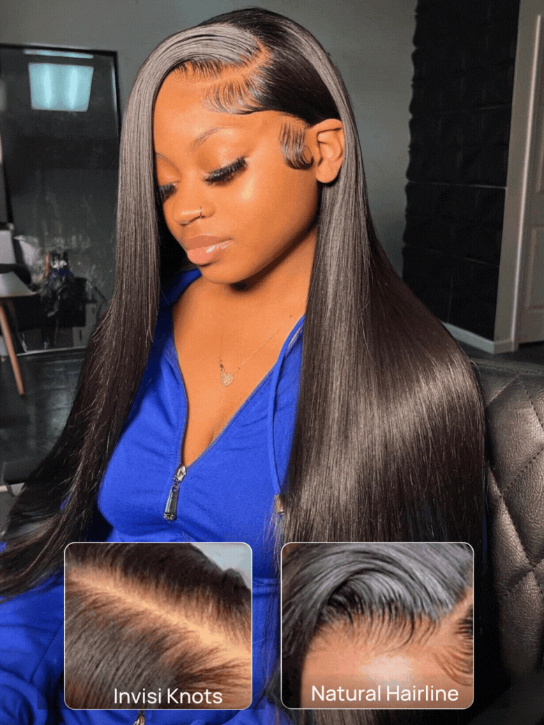 Nadula 13x4 Pre everything Transparent HD Lace Frontal Wig with