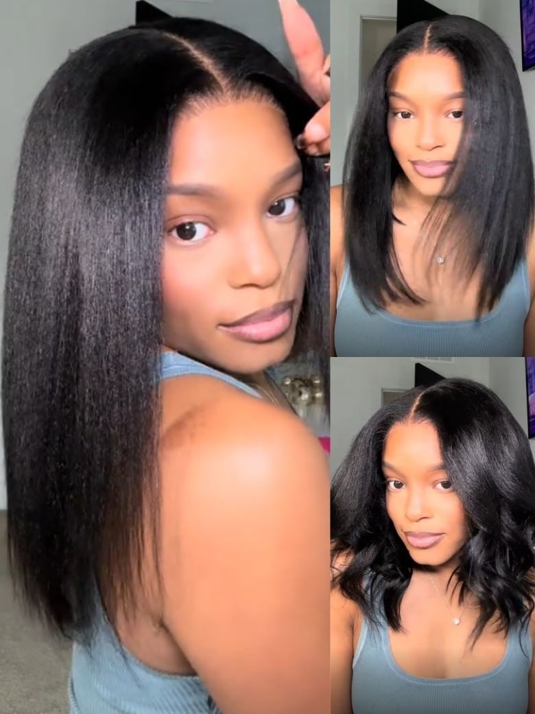 Nadula Pre everything Wig 2.0? | 13x4 Light Yaki Bob