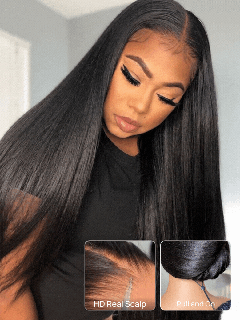 Nadula 13x4 Pre everything Transparent HD Lace Frontal Wig with