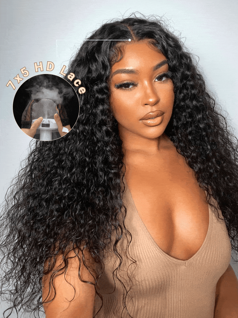 Nadula 5x5 And 7x5 HD BlendAway Glueless Wig Water Wave