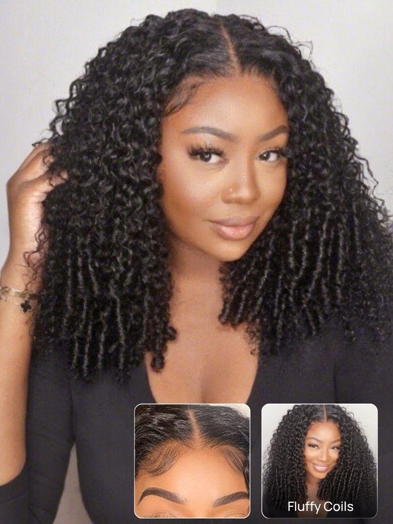 Nadula 7x5 Bye Bye Knots Spiral Curls Water Curly Wig