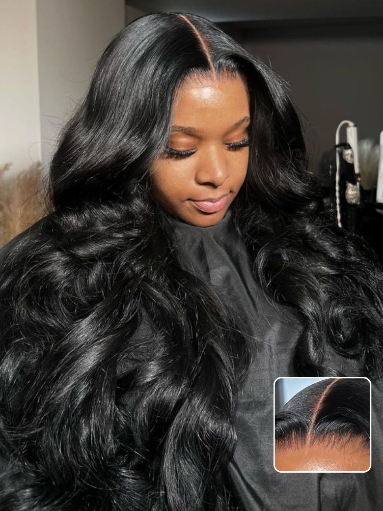Nadula 5x5 HD BlendAway Glueless Wig Body Wave Human Hair