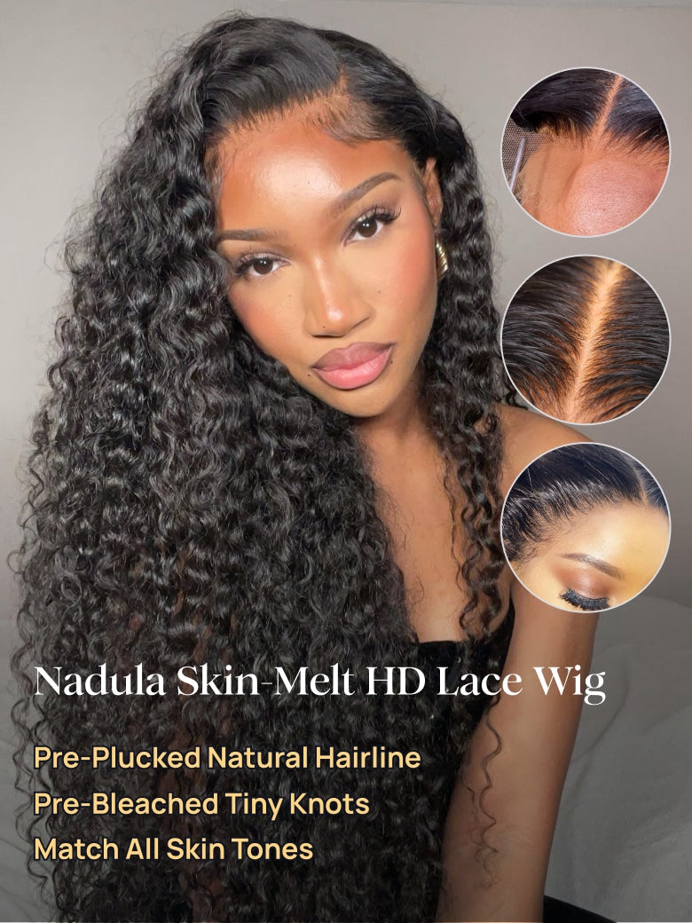 Nadula 5x5 And 7x5 HD BlendAway Glueless Wig Water Wave