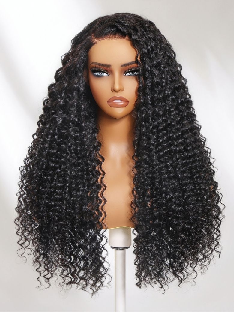 Nadula 7x5 Byebye Knots Jerry Curly Lace Wig With Kinky