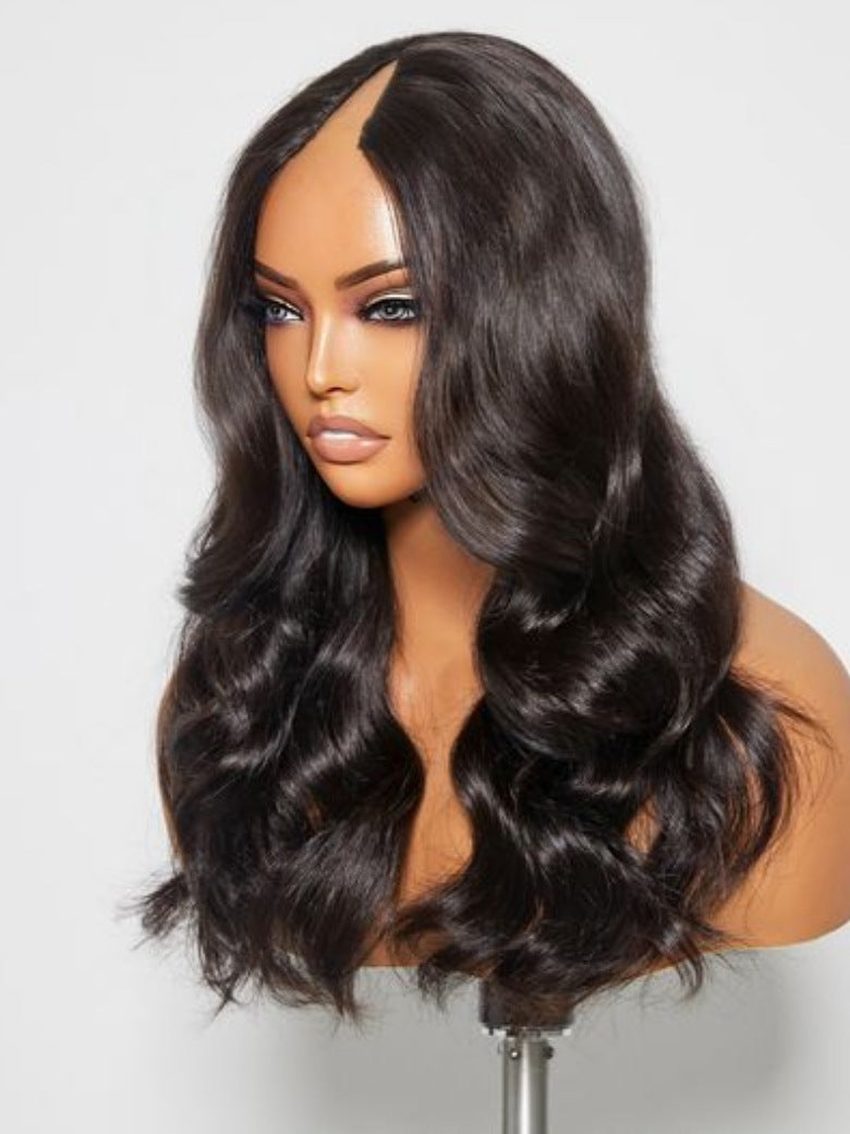 Nadula Beginner Friendly V Part Wig Body Wave Human Hair