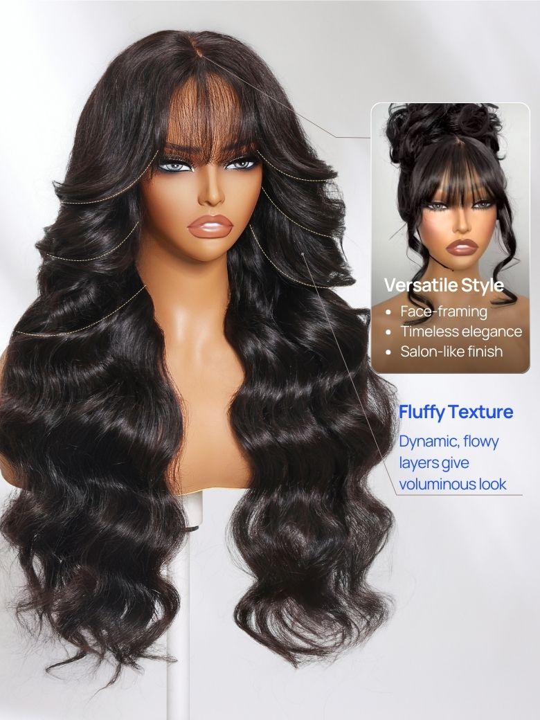 Nadula 7x5 Bye Bye Knots and 13x4 3D Body Wave