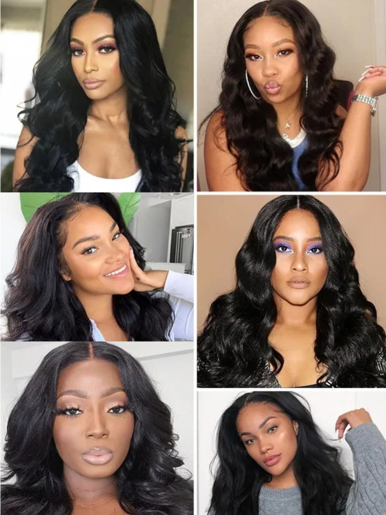 Nadula Beginner Friendly V Part Wig Body Wave Human Hair