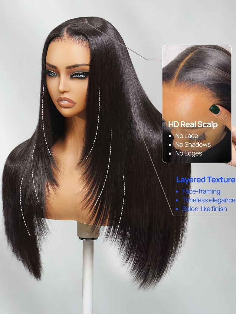 Nadula 13x4 Pre everything Transparent HD Lace Frontal Wig with