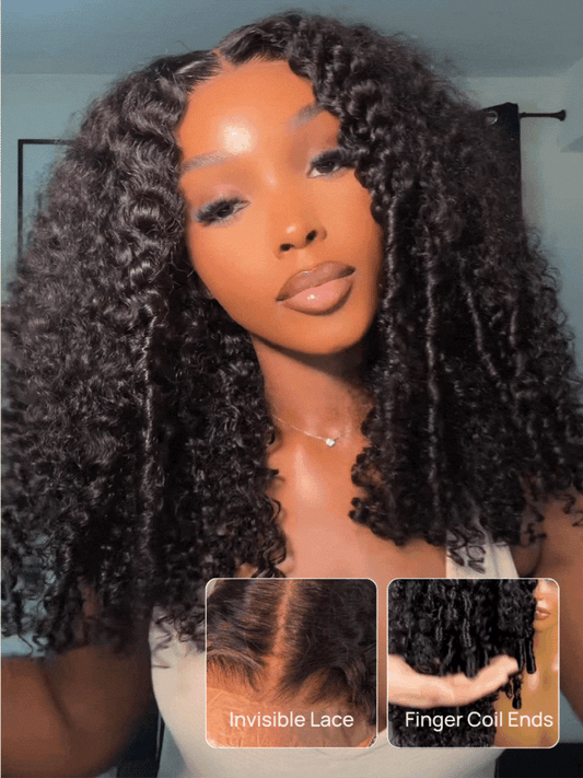 Nadula 7x5 Bye Bye Knots Spiral Curls Water Curly Hair