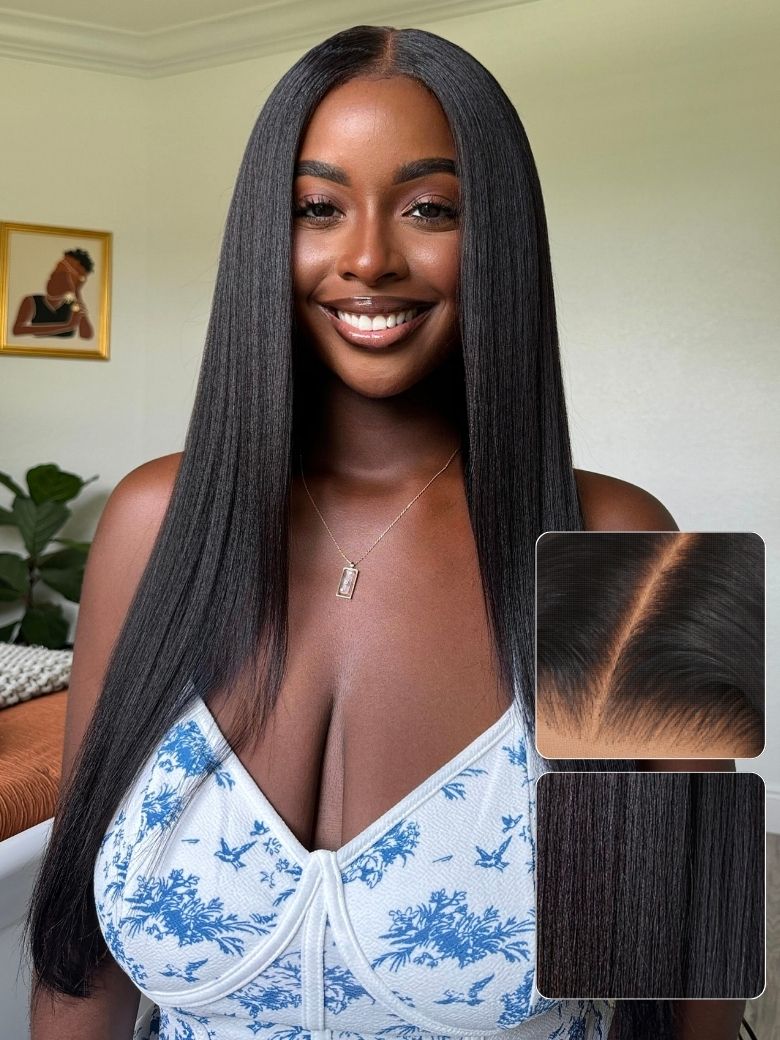Nadula 7x5 Byebye Knots And 5x5 HD BlendAway Glueless Wig