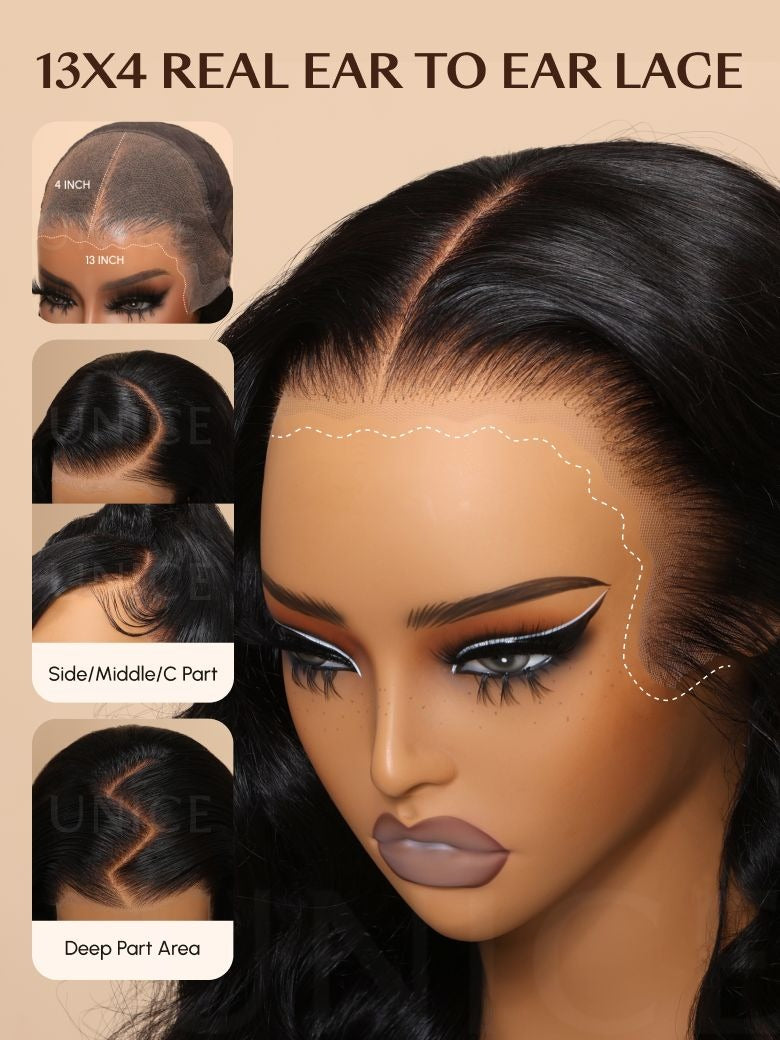 Nadula Jerry Curly Reddish Brown Lace Wig 7x5 Bye Bye