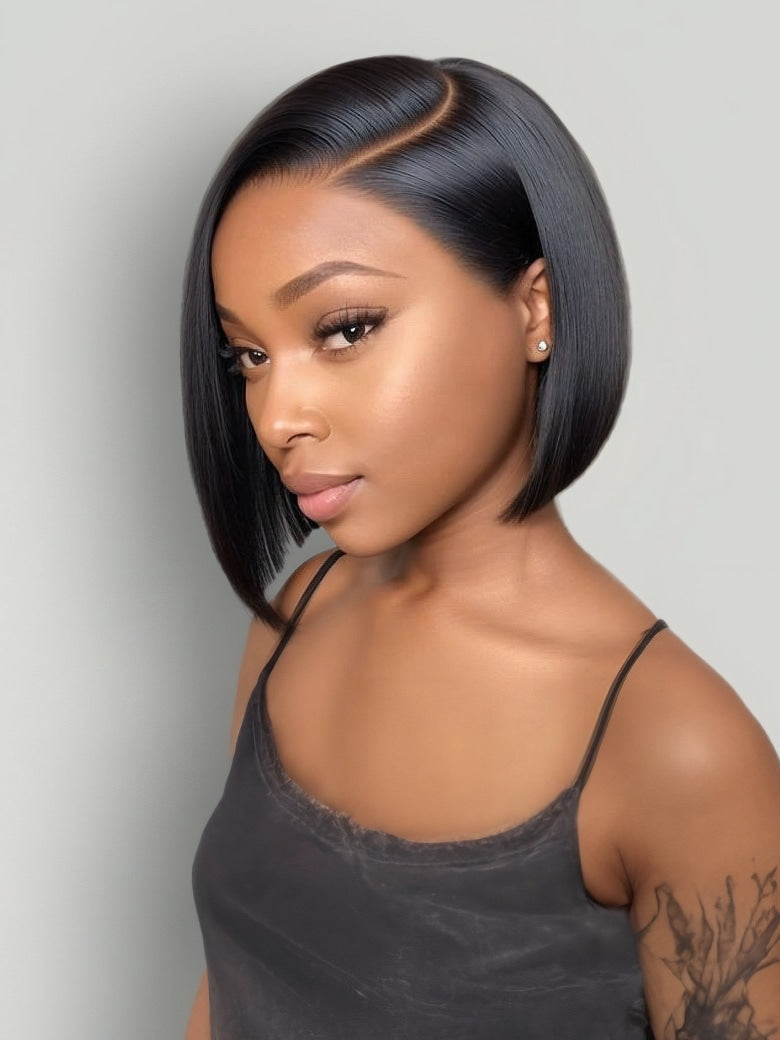 Pre everything Wig 2.0 | Nadula 13x4 Straight Bob Real Ear