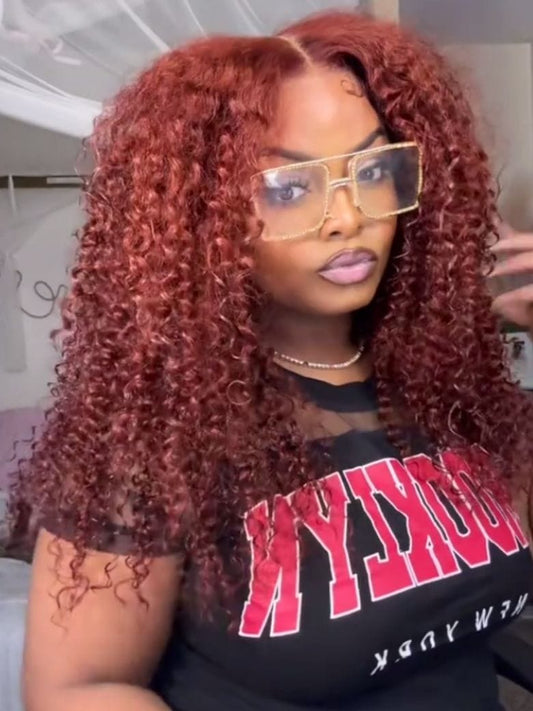 Nadula Bye Bye Knots Wig 2.0? 7x5 Invisible Knots Reddish