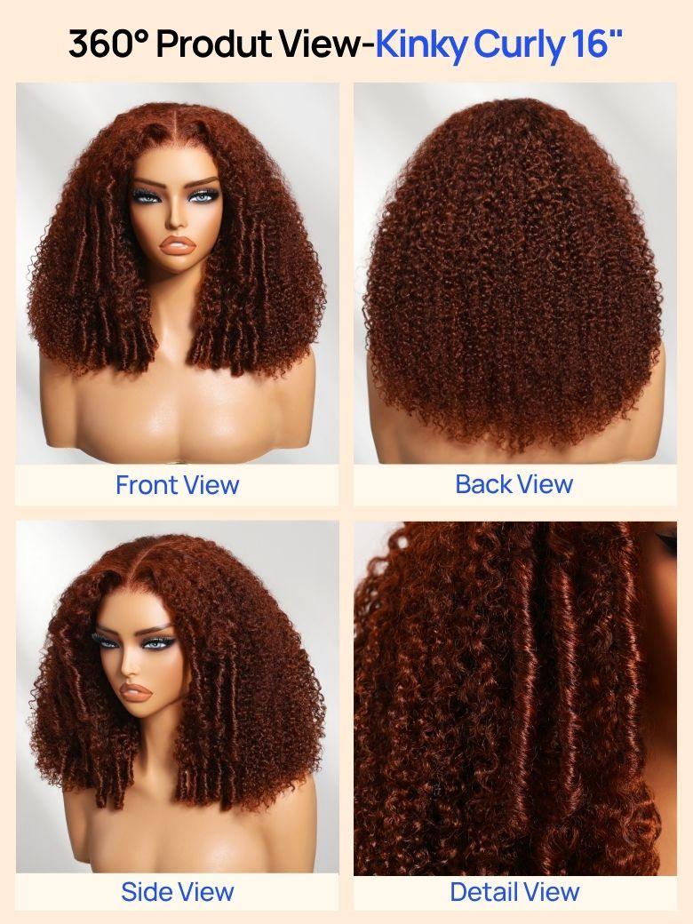 Nadula Bye Bye Knots Wig 2.0™ 7x5 Invisible Knots Reddish