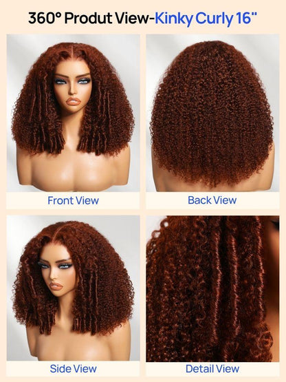 Nadula Bye Bye Knots Wig 2.0™ 7x5 Invisible Knots Reddish