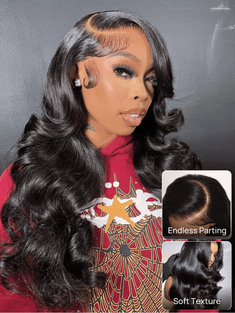Nadula Pre everything™ 13x4 Transparent Lace Frontal Wig and HD