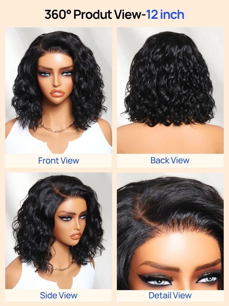 Nadula 6x4 Lace Closure Ready to Go Water Wave Short