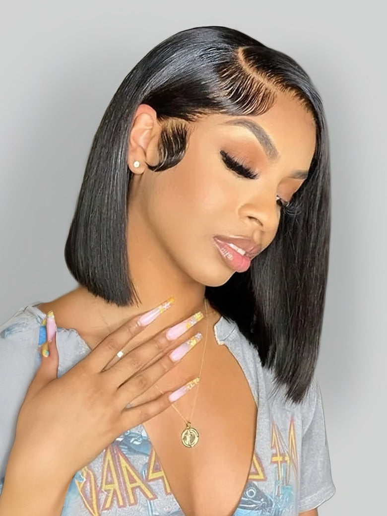 Nadula Glueless 7x5 and 13x4 Pre Everything Short Bob and