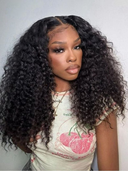 Nadula 7x5 Byebye Knots Jerry Curly Lace Wig With Kinky