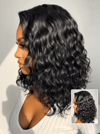 Nadula 6x4 Lace Closure Ready to Go Water Wave Short