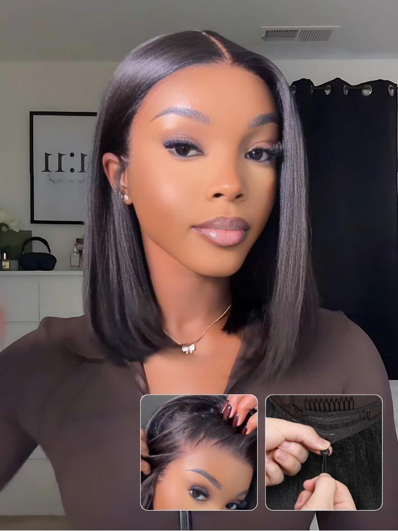 Nadula Pre everything Wig 2.0™ | 13x4 Light Yaki Bob