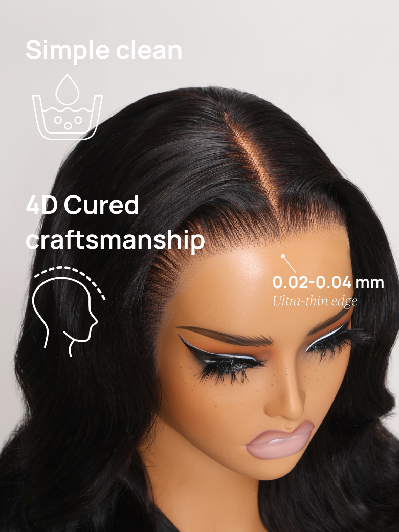 Nadula 13x4 and 13x6 Transparent HD Lace Frontal Wig 3D
