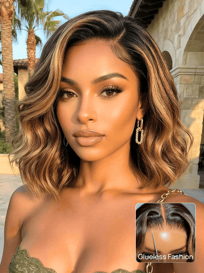 Nadula 13x4 Lace Front 1B/30 Dark Root with Warm Brown