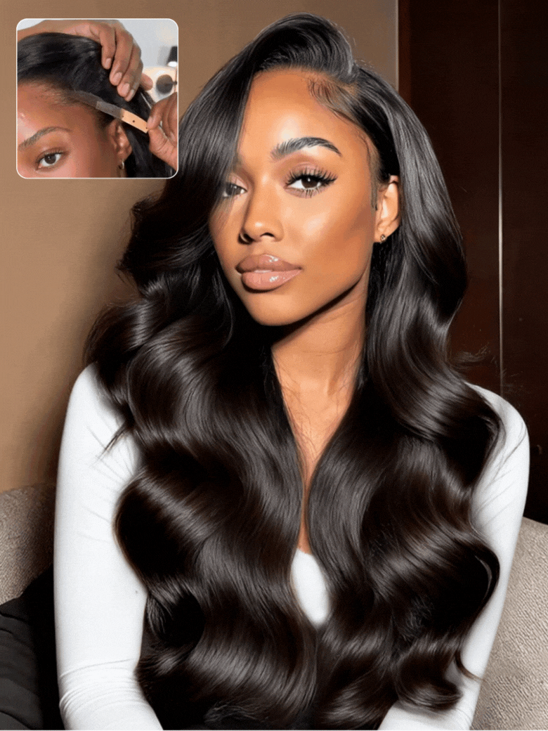Nadula Pre everything™ 13x4 Transparent Lace Frontal Wig and HD