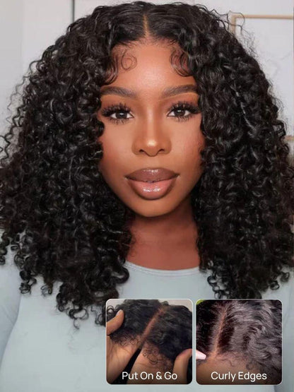 Nadula 7x5 Bye Bye Knots Kinky Curly Wig with Curly