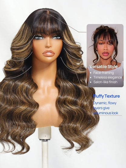 Nadula 7x5 And 13x4 Highlight Balayage Body Wave Lace Front