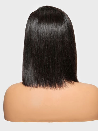 Nadula 4x4 Pre-cut Lace Closure Bob Wig Side Part 12inch