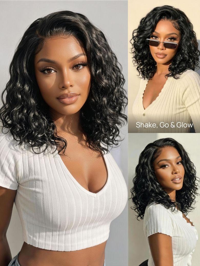 Nadula 6x4 Lace Closure Ready to Go Water Wave Short