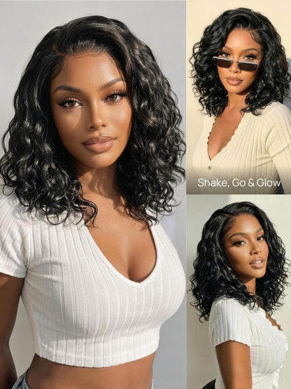 Nadula 6x4 Lace Closure Ready to Go Water Wave Short