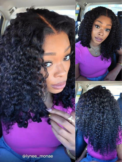 Nadula 7x5 and 13x4 Burmese Curly Wig With Finger Coil