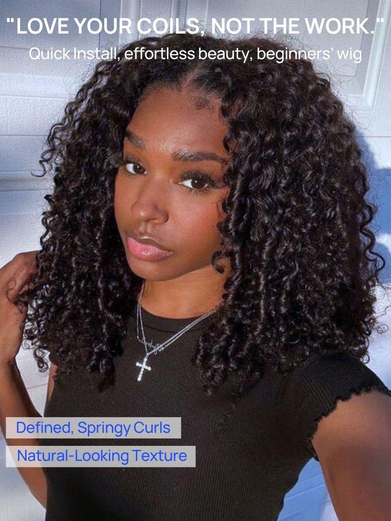 Nadula 7x5 Bye Bye Knots Spiral Curls Water Curly Hair