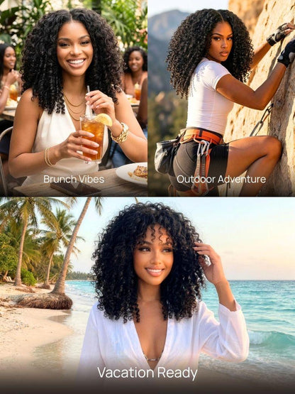 Nadula 7x5 Bye Bye Knots Kinky Curly Wig with Curly