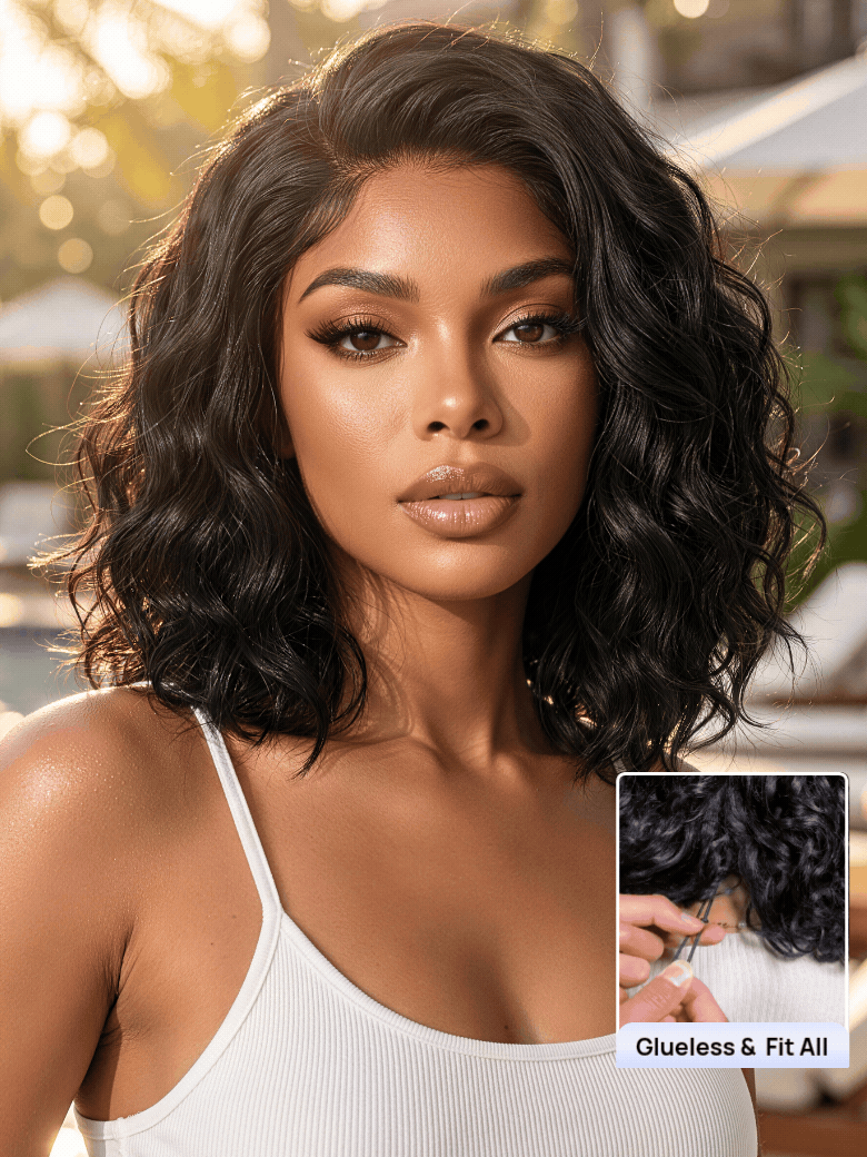 Nadula 6x4 Lace Closure Ready to Go Water Wave Short