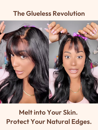 Nadula 7x5 Bye Bye Knots and 13x4 3D Body Wave