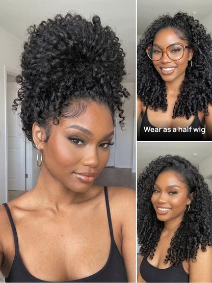 Nadula Water Wave Wigs With Headband 100% Virgin Hair Long