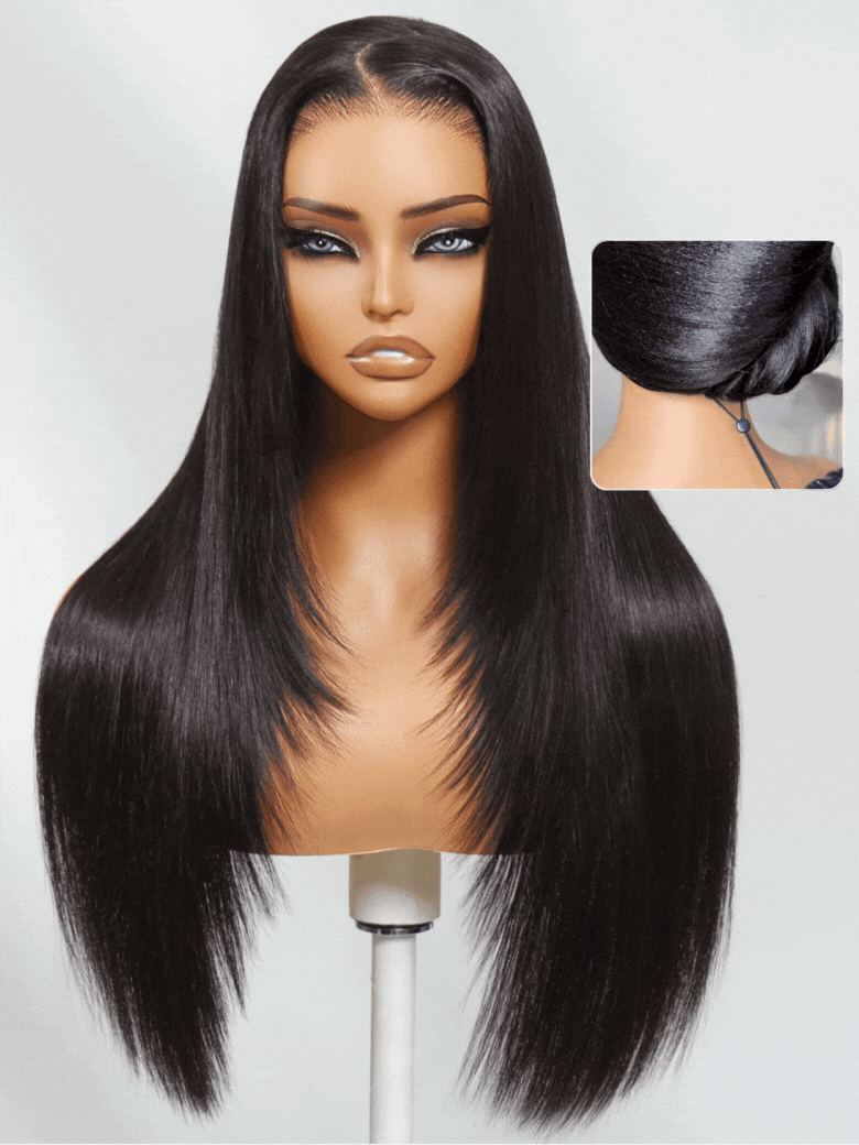 Nadula 13x4 HD Real Scalp? Layer Cut Straight Lace Frontal