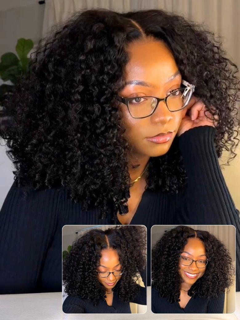 Nadula 7x5 Bye Bye Knots Kinky Curly Wig with Curly