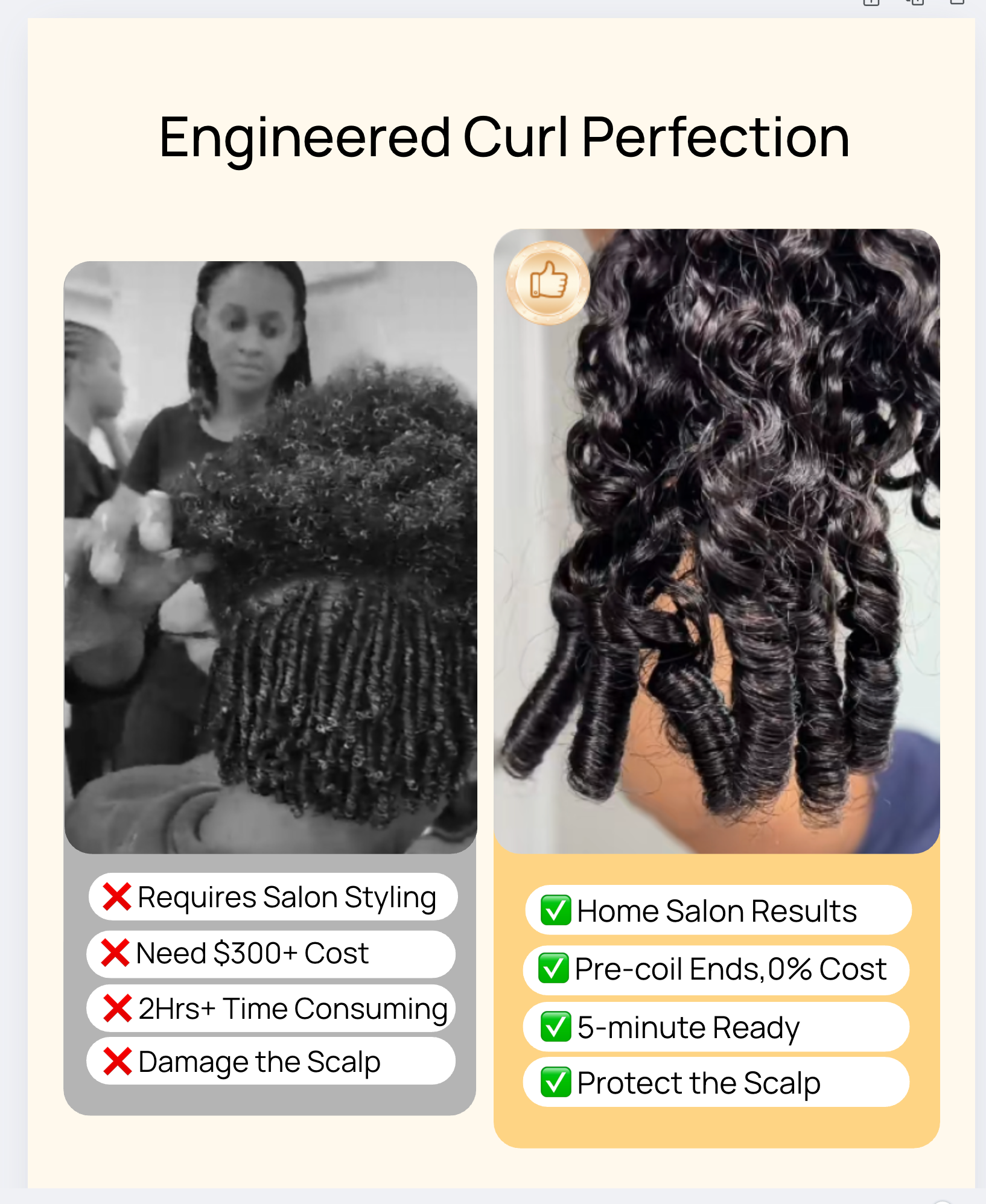 Nadula 7x5 Bye Bye Knots Spiral Curls Water Curly Wig
