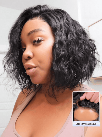 Nadula 6x4 Lace Closure Ready to Go Water Wave Short