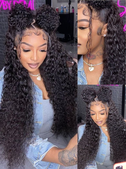 Nadula Water Wave 360 Lace Frontal Wig Pre-everything Transparent Lace