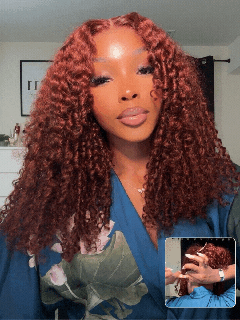 Nadula Bye Bye Knots Wig 2.0™ 7x5 Invisible Knots Reddish