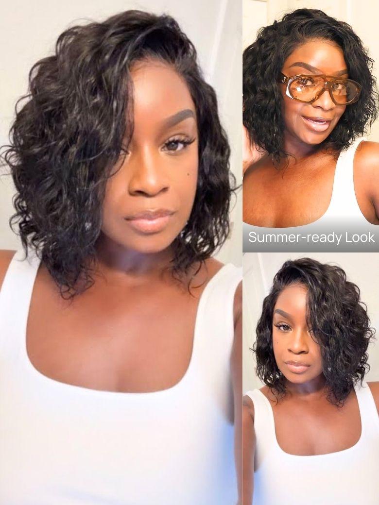 Nadula 6x4 Lace Closure Ready to Go Water Wave Short