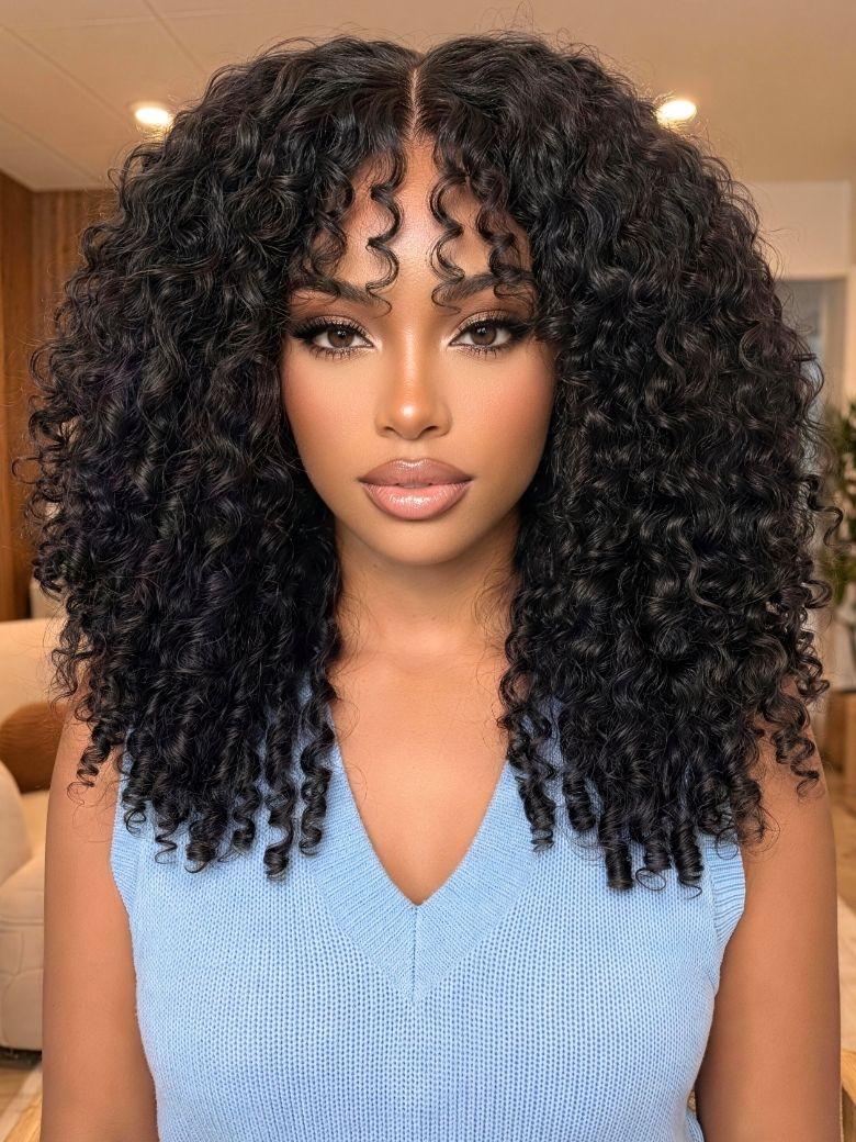 Nadula 7x5 Bye Bye Knots Kinky Curly Wig with Curly